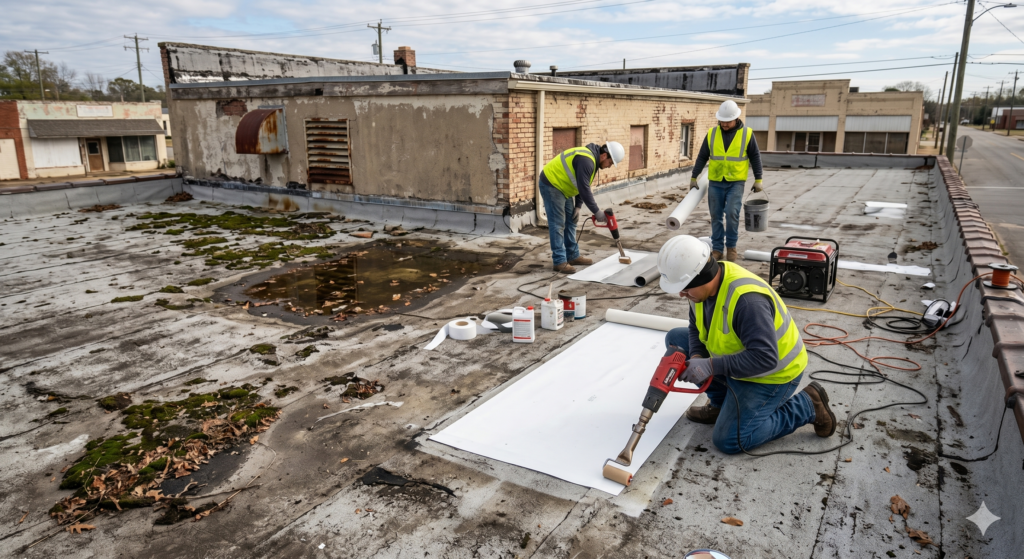 TPO Roof Repair